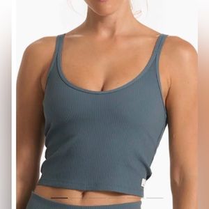 NWT Vuori Rib Crop Tank and Rib Studio Legging